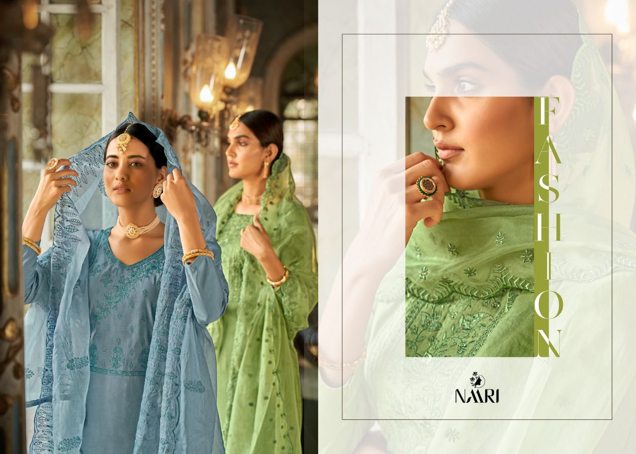 Mahesha Naari Heavy Designer Festive Wear Silk Fancy Salwar Suit Collection